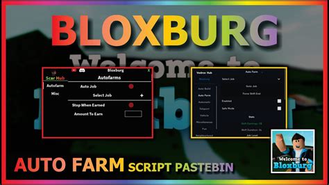 Pastebin is a website where you can store text online for a set period of time. . Bloxburg auto farm script pastebin